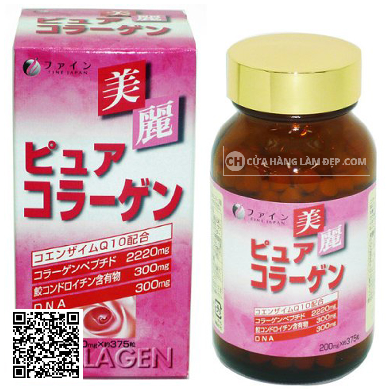 Fine Pure Collagen - Bí Quyết Sống Lâu Của Người Nhật