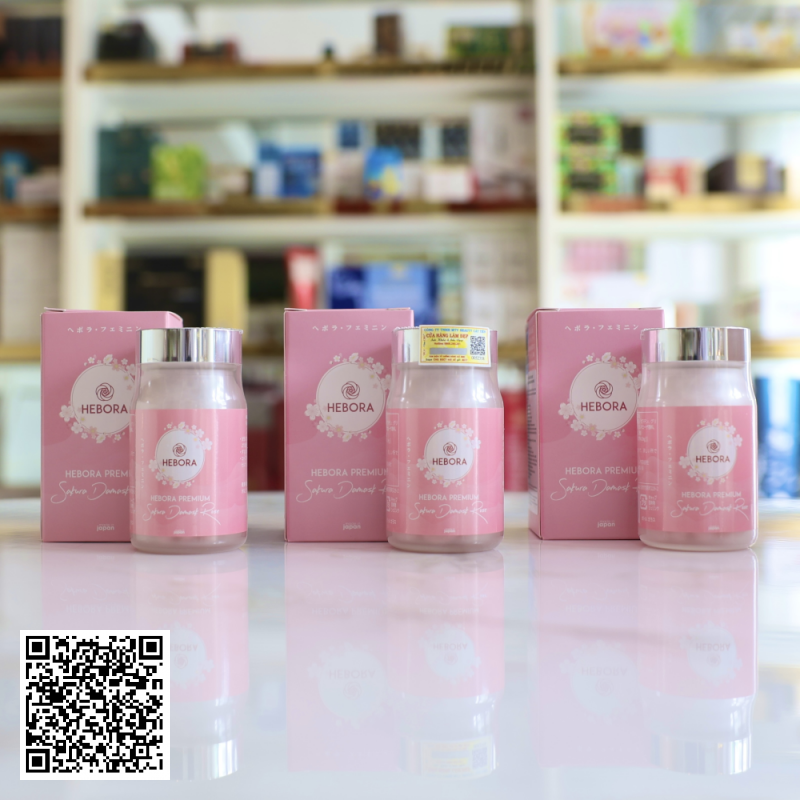 Liệu Trình 3 Hộp Viên Uống Thơm Cơ Thể Hebora