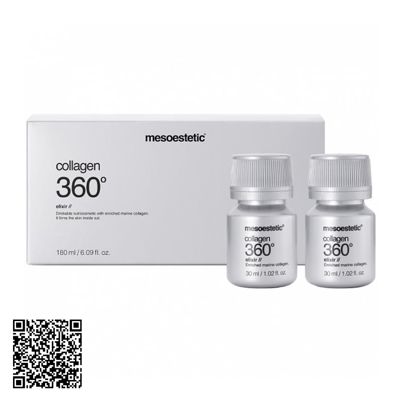 Nước Uống Bổ Sung Collagen Mesoestetic Collagen 360 Elixir Của Tây Ban Nha 