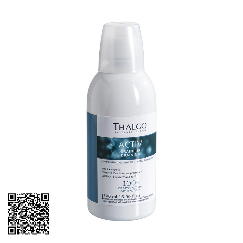 Nước Uống Đào Thải Nước Và Mỡ Thừa Thalgo Activ Draineur Draining 500ml