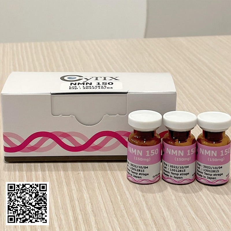 Truyền NMN150 Hàm Lượng 150mg Nhật Bản Hộp 10 ống Tặng Kèm Nước Muối Truyền Nhật  