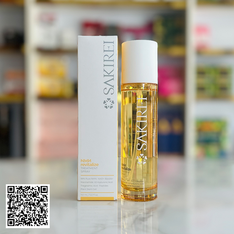 Xịt Khoáng Sakirei NMN Revitalize Treatment Spray Nhật Bản 150ml