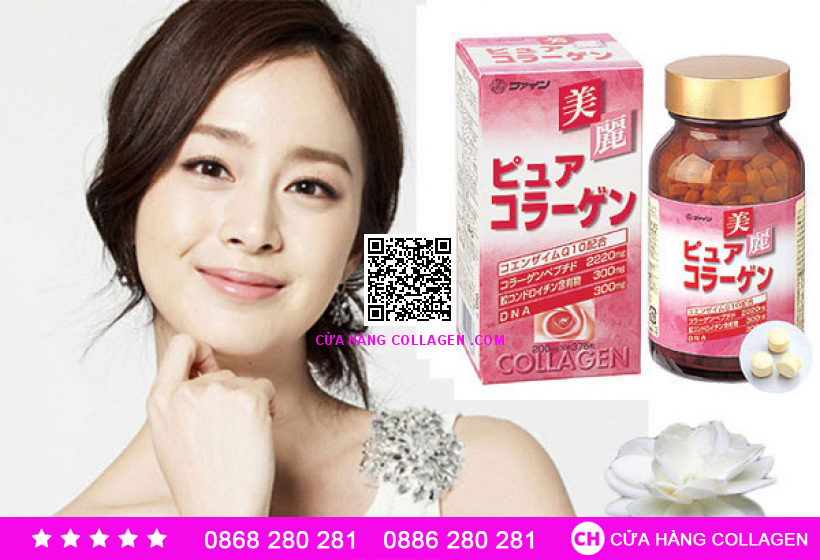 Fine Pure Collagen - Bí Quyết Sống Lâu Của Người Nhật