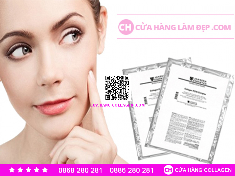 Mặt Nạ Collagen Hỗ Trợ Ngừa Lão Hóa Janssen Collagen Fleece Mask PCM-Complex