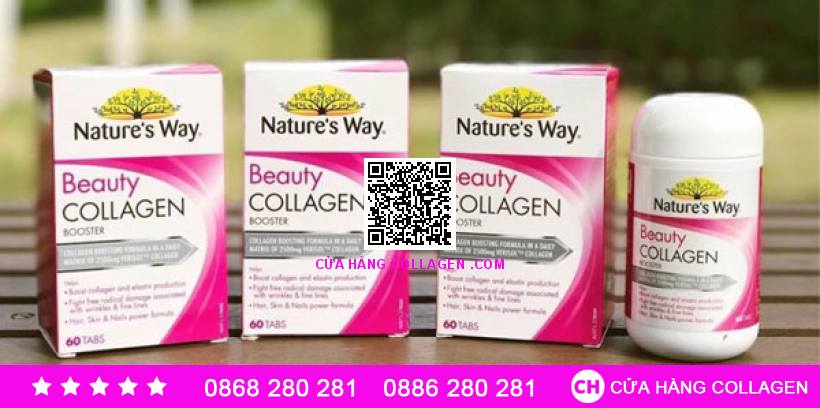 Viên Uống Collagen Natures Way Beauty Collagen Của Úc